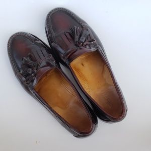 Cole haan mens loafer shoes, burgundy, sz 10.